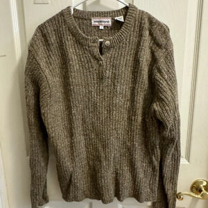 Westbound Casuals Brown, Wool Blend Sweater